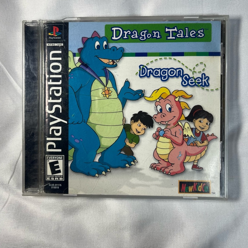 Dragon Tales Dragon Seek PS1 PlayStation 1 2000‎ Vintage